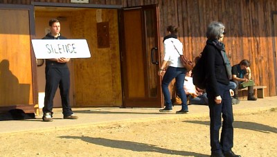 Entering Taizé