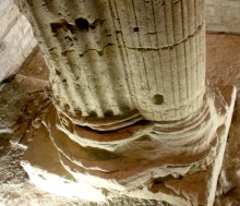 Base of Roman column