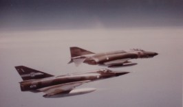 Mirage III and Phantom F4 returning to Darwin