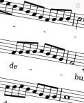 Detail of synchronous ornamentation in Psalm 52 by Lassus